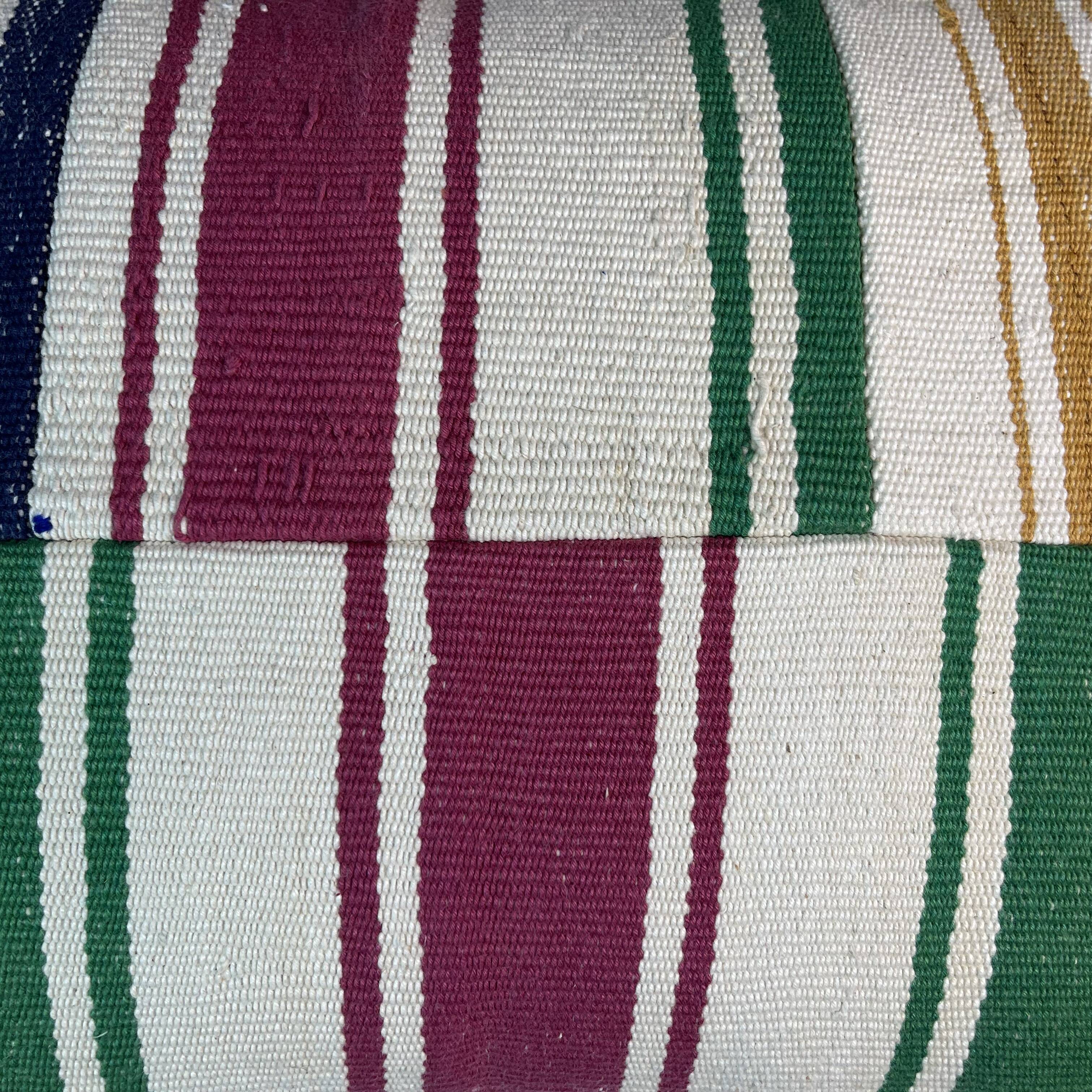 Vintage turkish kilim cushion cover , 40 x 60 cm