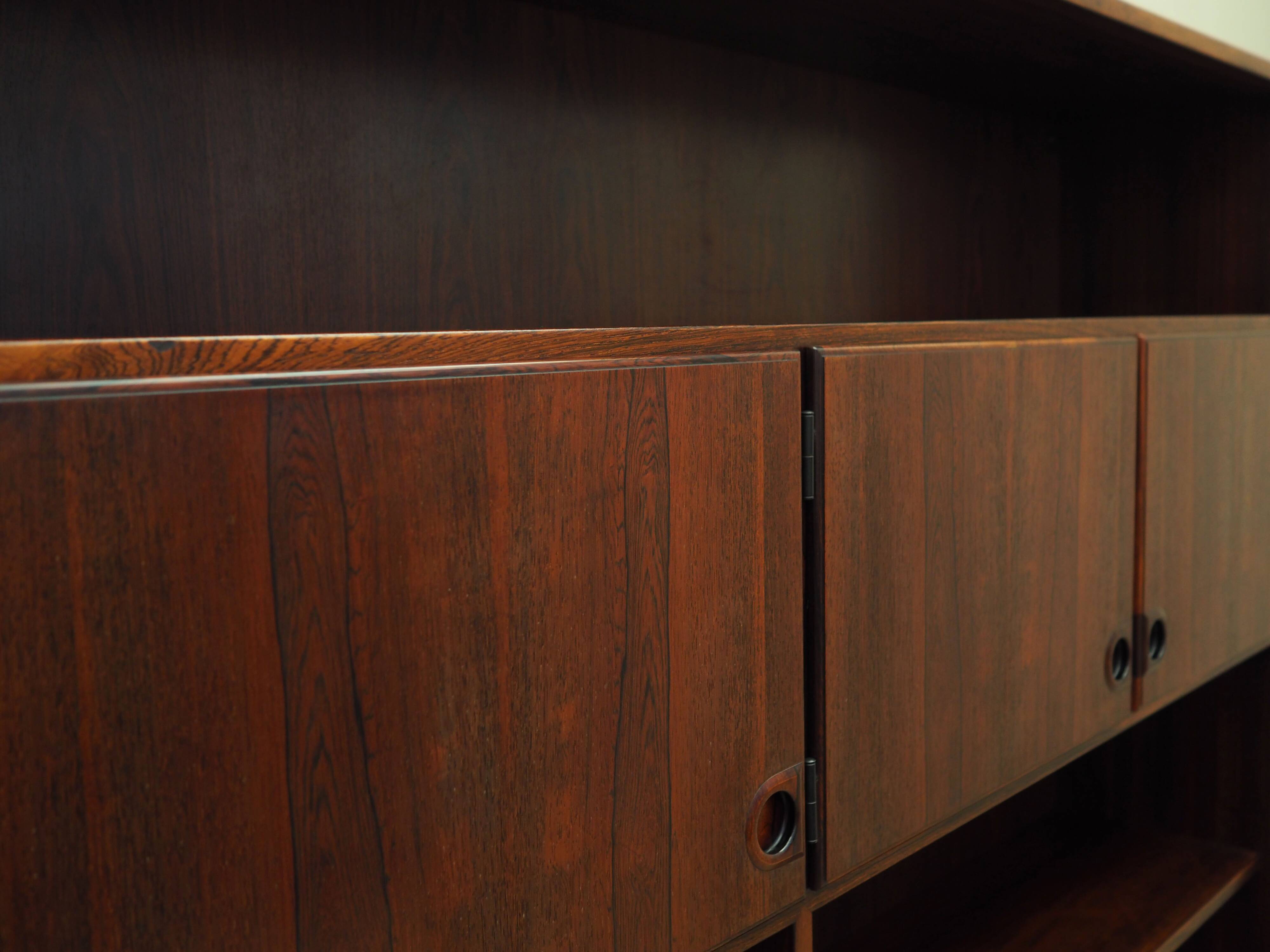 Rosewood bookcase, Danish design, 1970s, designer: Svend Langkilde