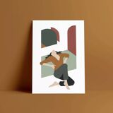 Evening Lust - art print (30 x 40) signed ACKEOGH