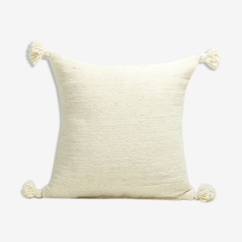 Coussin bourabeh 50x30 pompons