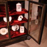 Napoleon III period collector's display cabinet