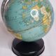 Globe earth "Taride" of the 50s-60s in metal on base, 17 cm