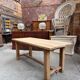 Mid-20th century oak farmhouse table