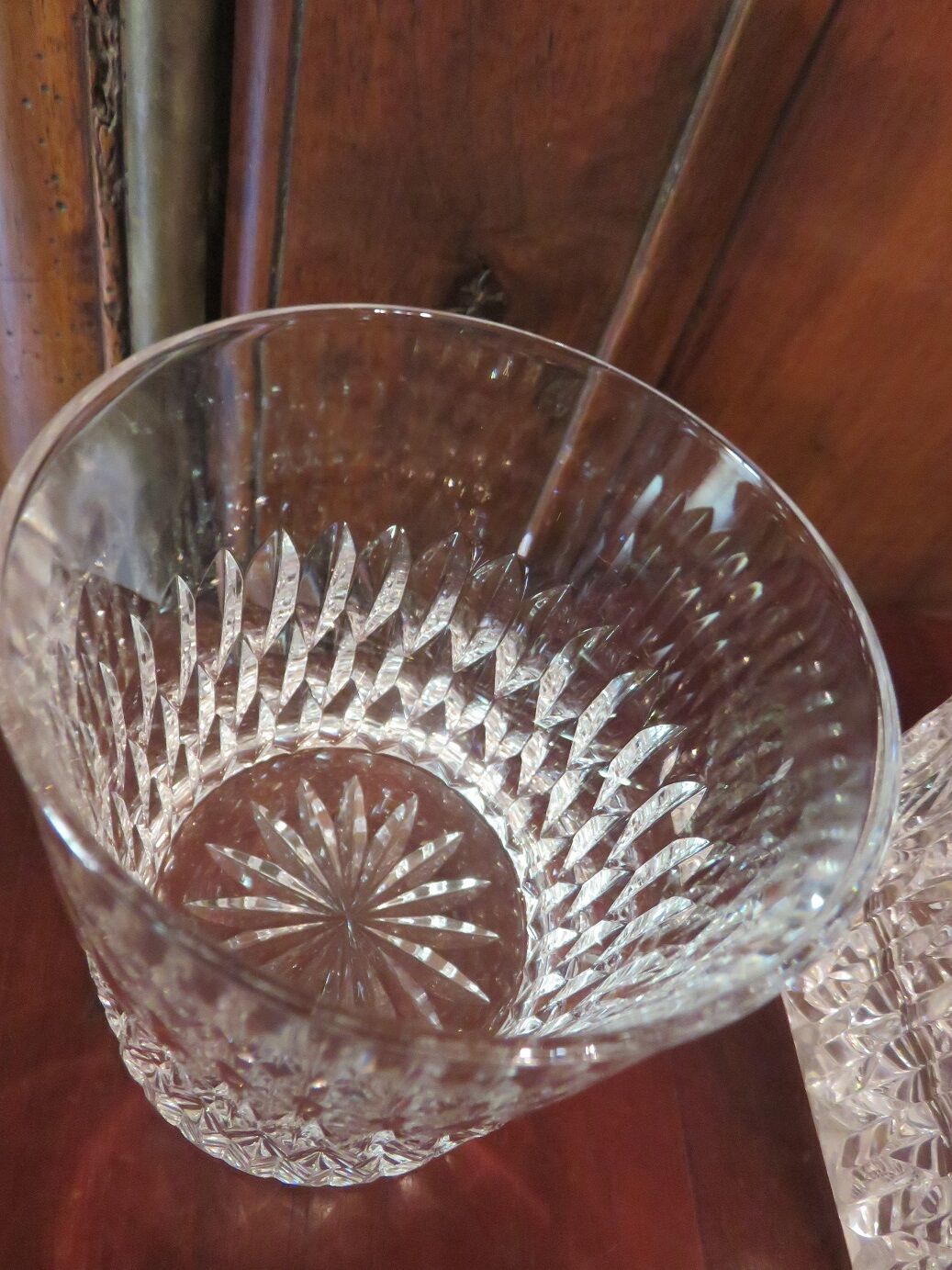 Carafe et 10 verres à whisky cristal