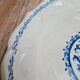 Pair of Gien plates model Rouen blue – classic decor
