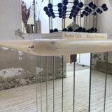 80s lacquered desk and mirror