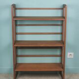 Folding bookcase shelf 50's