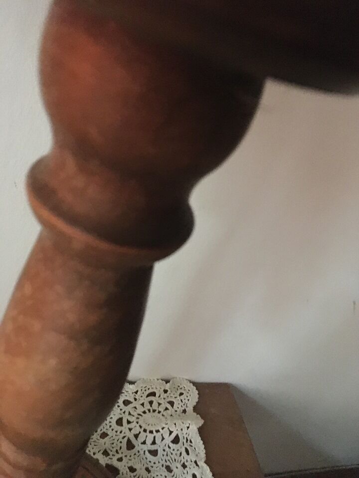 Healing wooden side table.