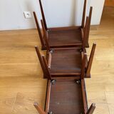 3 rosewood nesting tables - Denmark 1960s