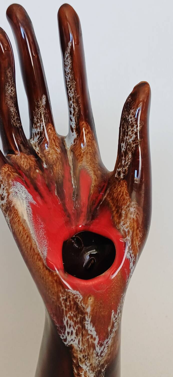 Vintage ceramic hand