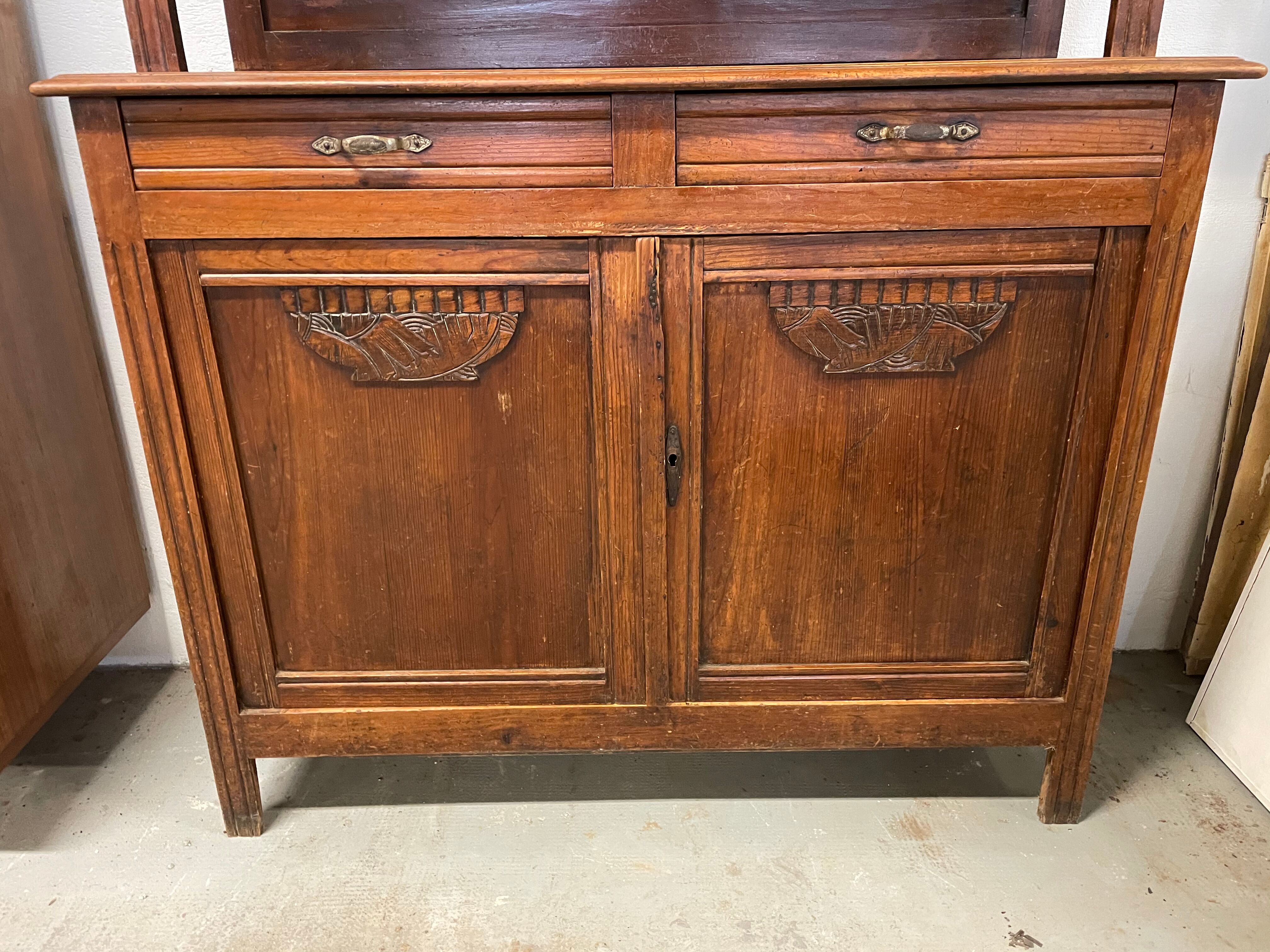 Old art deco kitchen furniture buffet