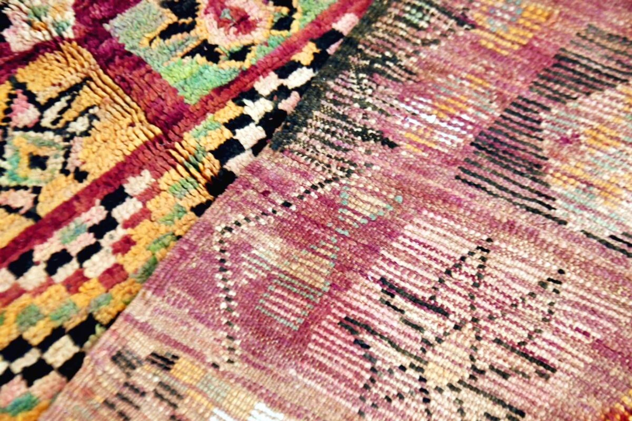 Tapis berbère Boujaad vintage