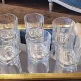 Suite de 6 verre à whisky 80's