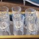 80's whiskey glass