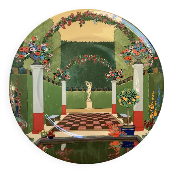 Assiette numérotée R Charmaison villeroy et boch
