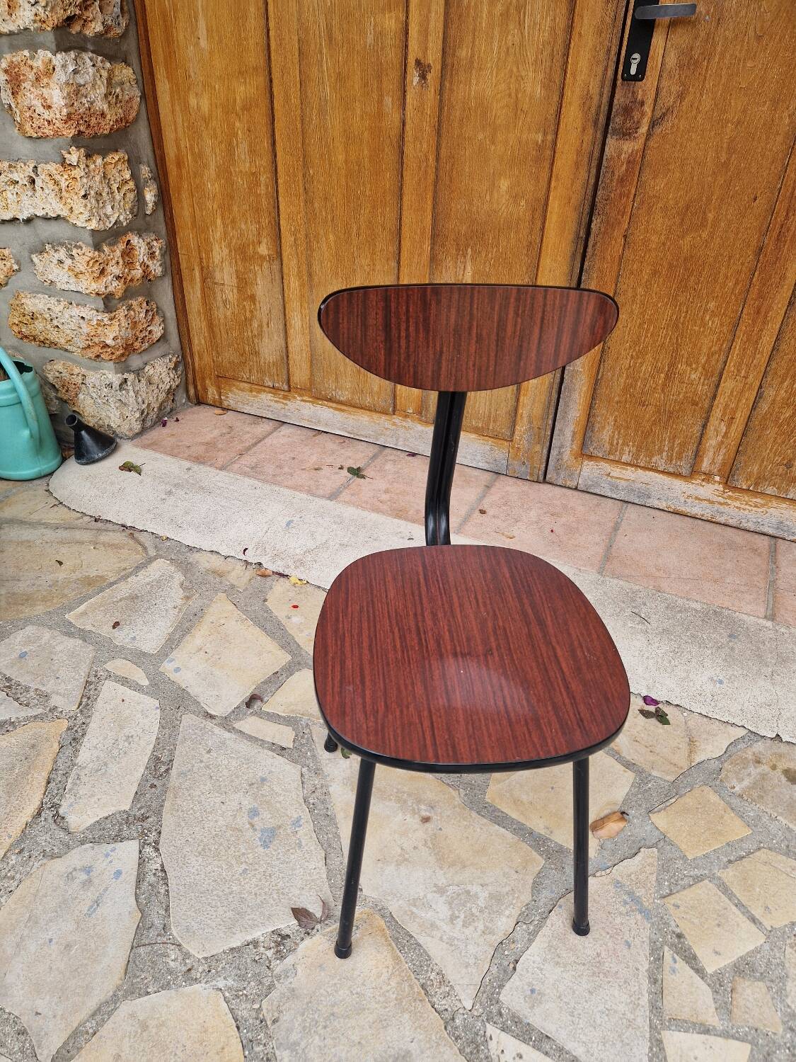 Chaise en formica vintage