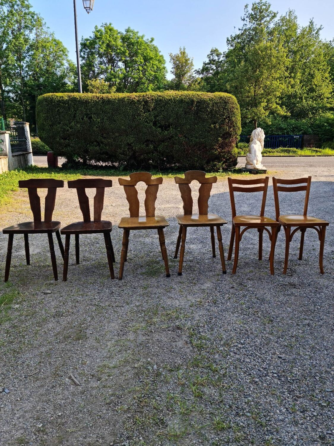 25 solid wood bistro chairs bentwood