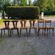 25 chaises de bistrot bois massif bois courbé
