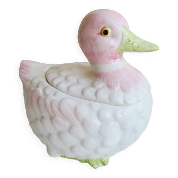 Barbotine canard vintage