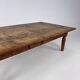 Table basse antique hollandaise en chêne, XIXe siècle