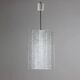 Vintage Glass Chandelier by Kamenický Šenov, 1960s