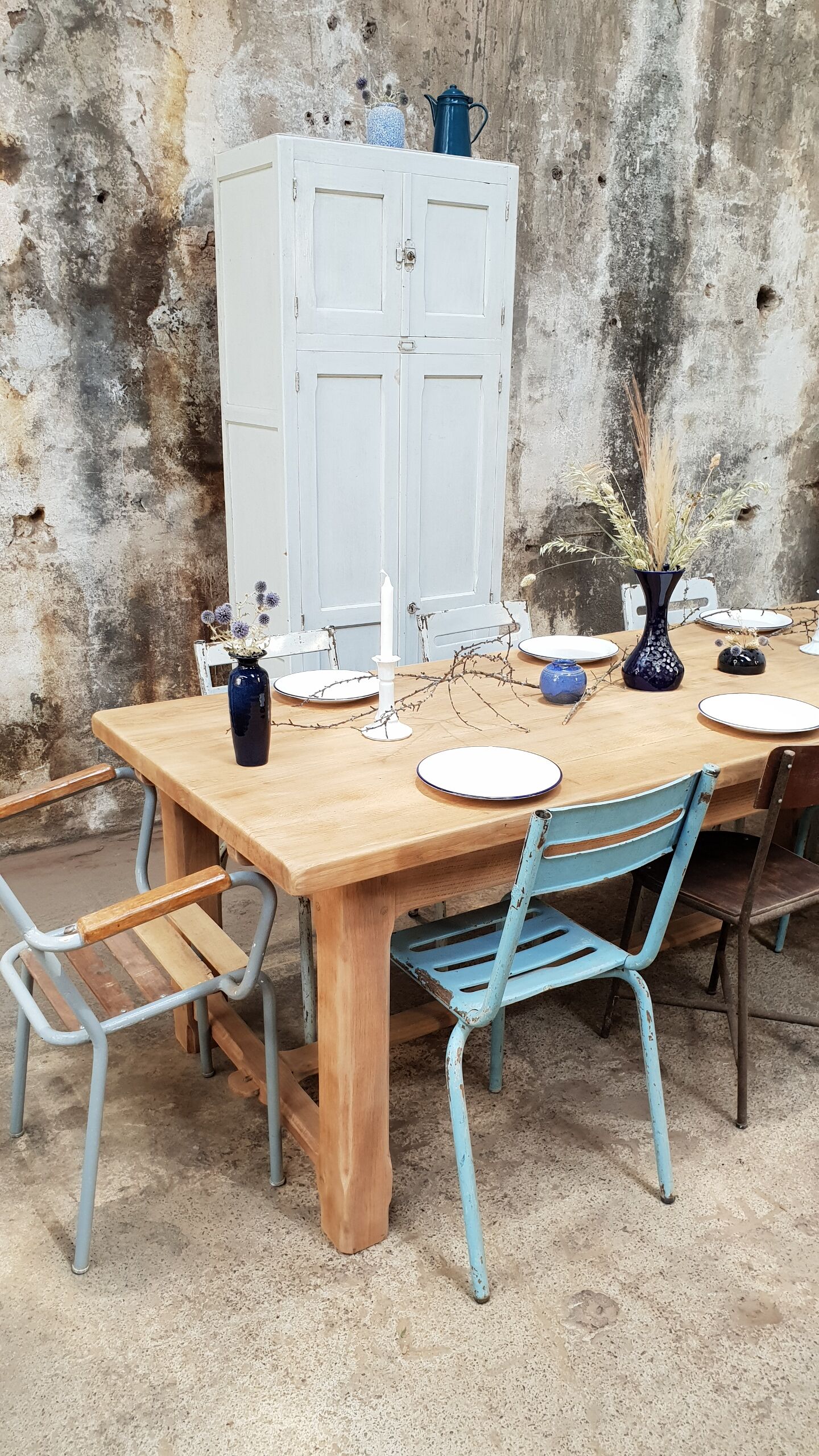 Vintage farmhouse table