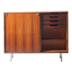 Minimalist storage cabinet in teak by Alfred Hendrickx, 1960