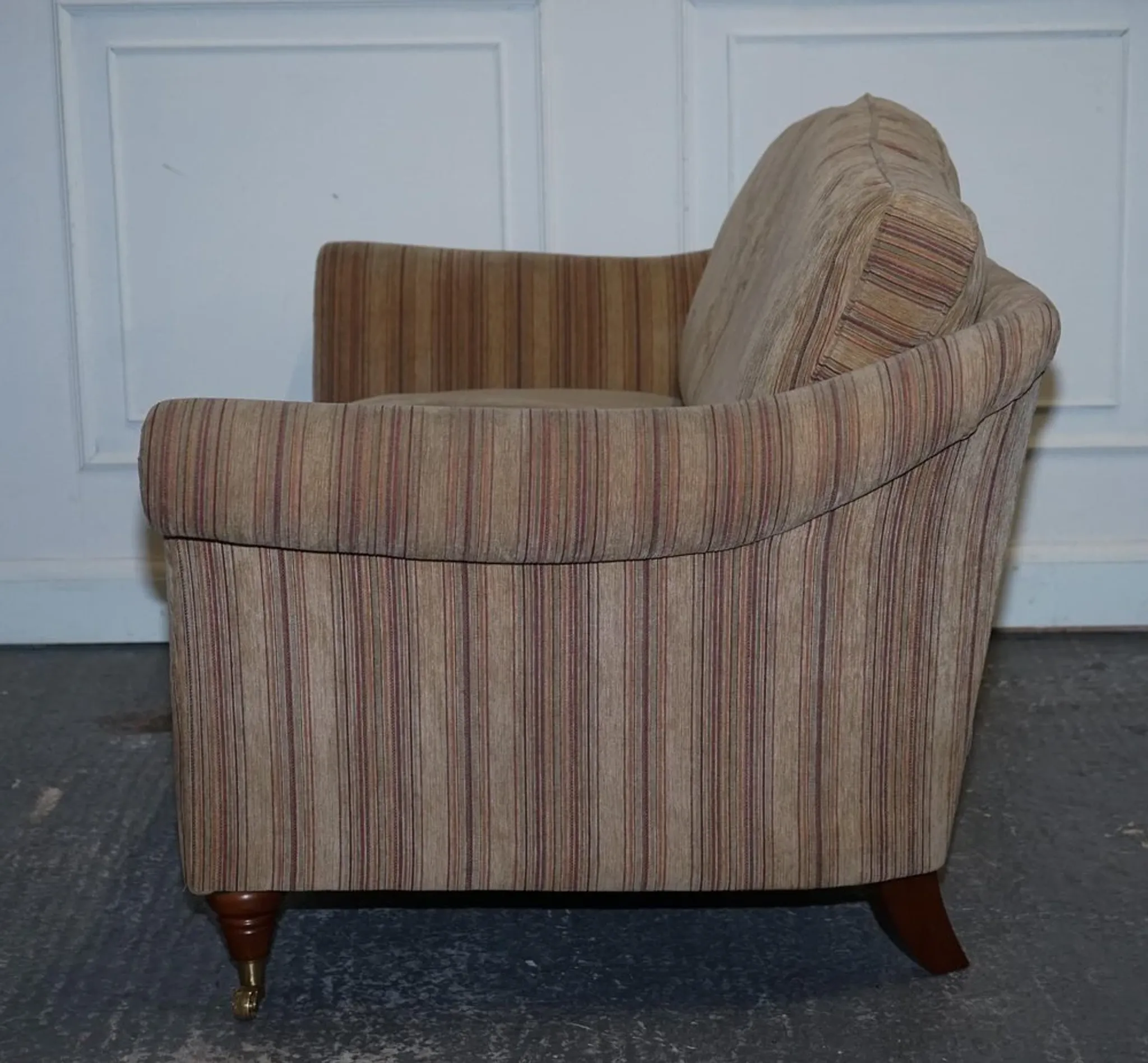 Westbury Vintage 2-Seater Sofa with Castor Feet by Parker Knoll