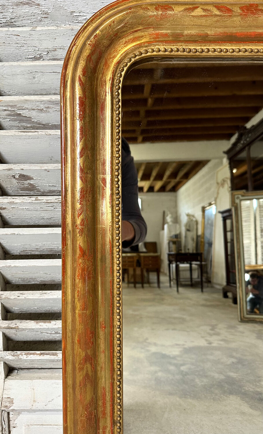 Louis Philippe golden mirror