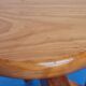 Tabouret en pin massif 1970