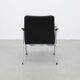 Vintage Lounge Chair in Leatherette and Metal, 1960s