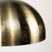 Vintage Lampe de table laiton Col de cygne Lampe de chevet Or Brossé réglable Rétro Mid Century Lamp
