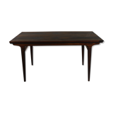 Sixties beautiful grained rosewood dining table by Denmark Sixties beautiful grained rosewood dinin