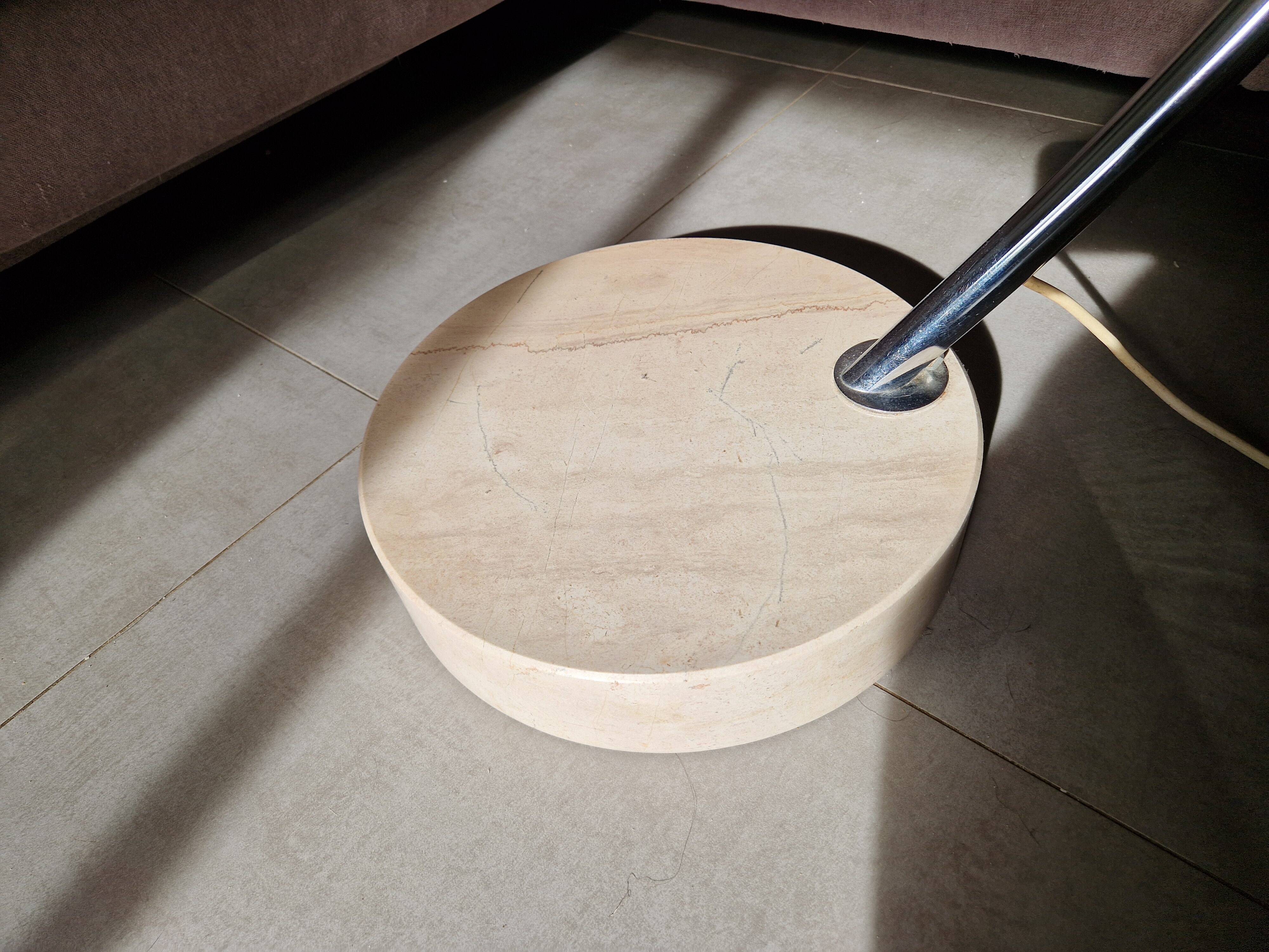 Lampe vintage Roche bobois arc année 70