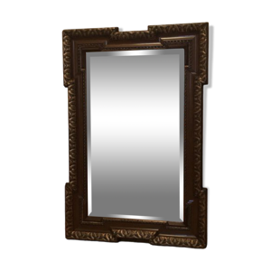 Miroir ancien bisauté