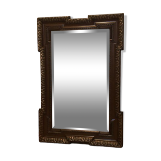 Miroir ancien bisauté