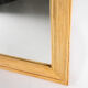Miroir « palmiers » en rotin