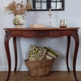Secretary table, Louis XV style side table.