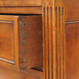 Louis XVI style scriban desk