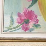 Bouquet of flowers Oil on canvas