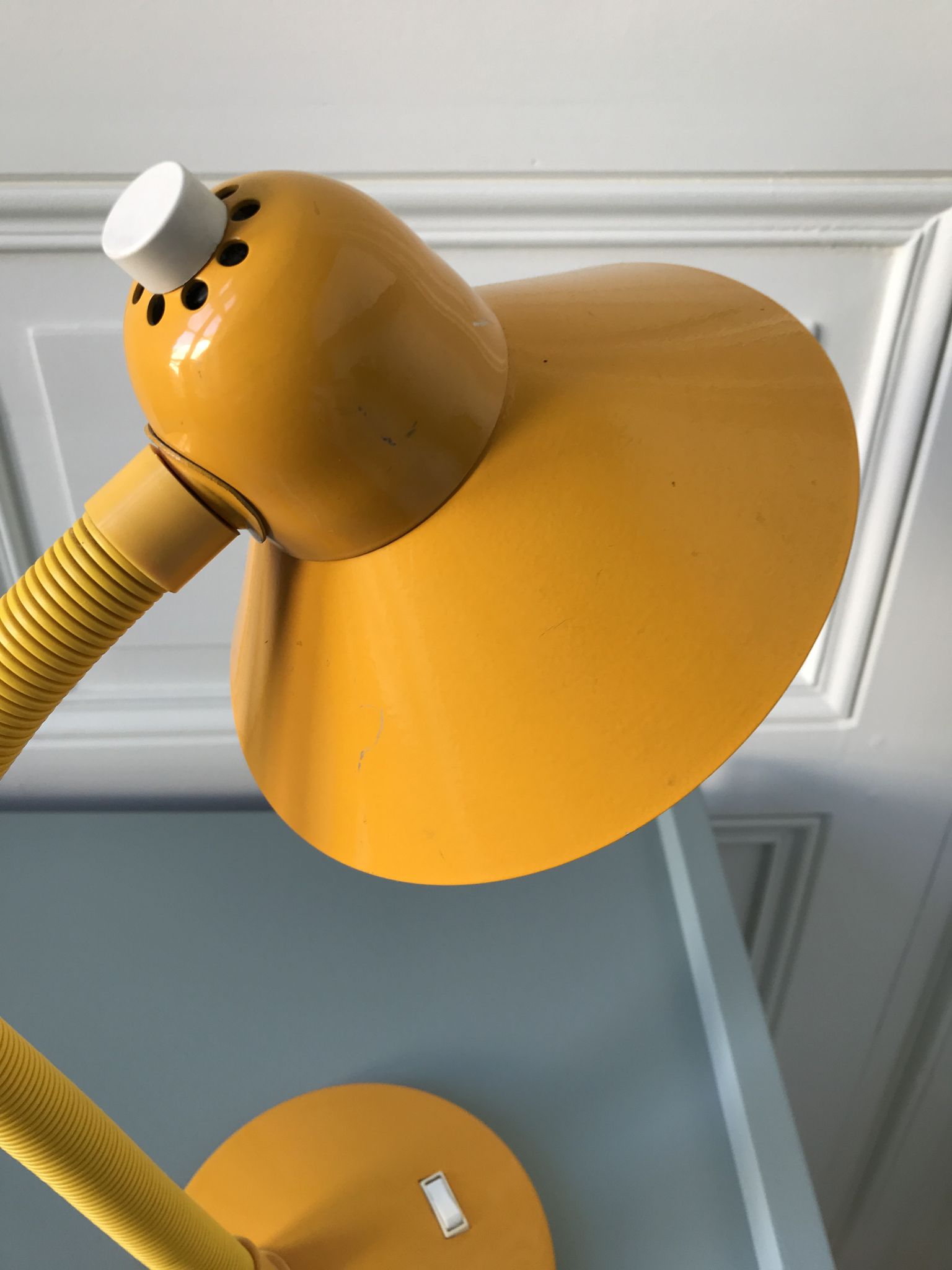 Lampe articulée Aluminor jaune