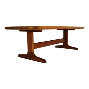 teak coffee table by