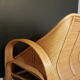 Bamboo and rattan vintage sofa