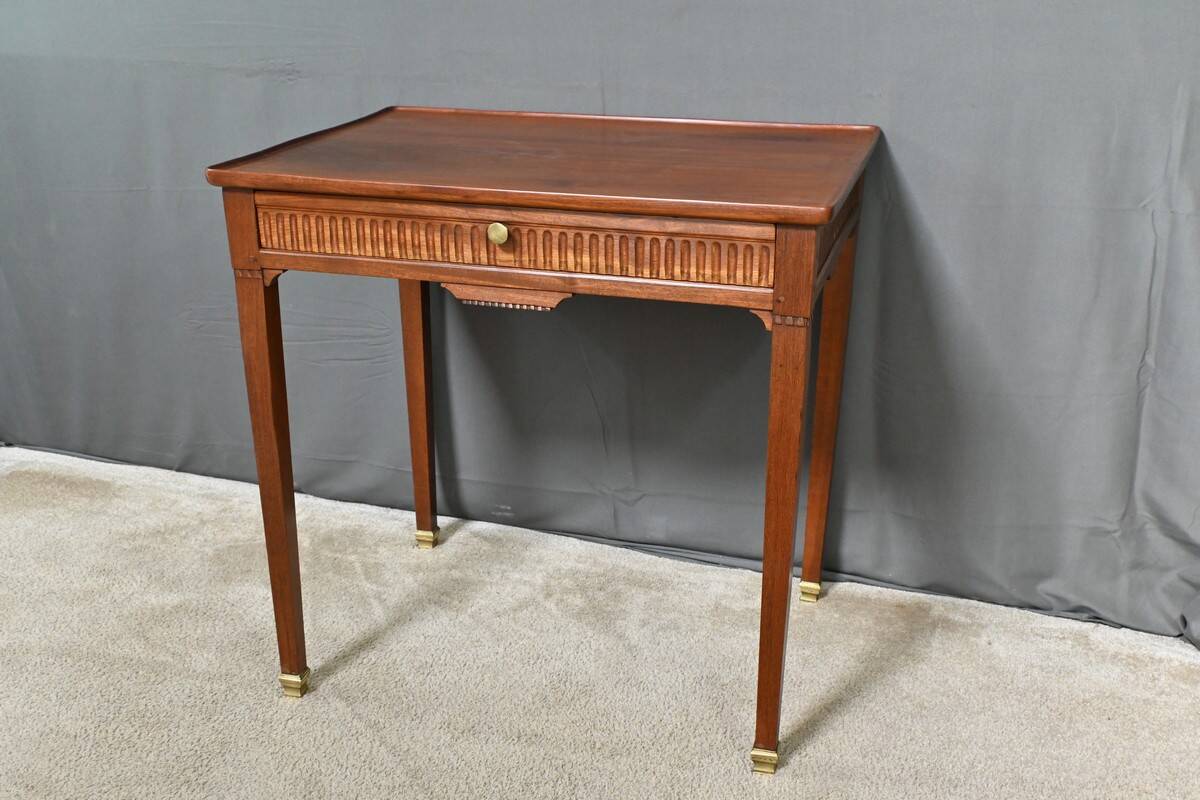 Mahogany Cabaret Table, Louis XVI Style – Early 19th Century