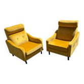 Pairs of Italian armchairs