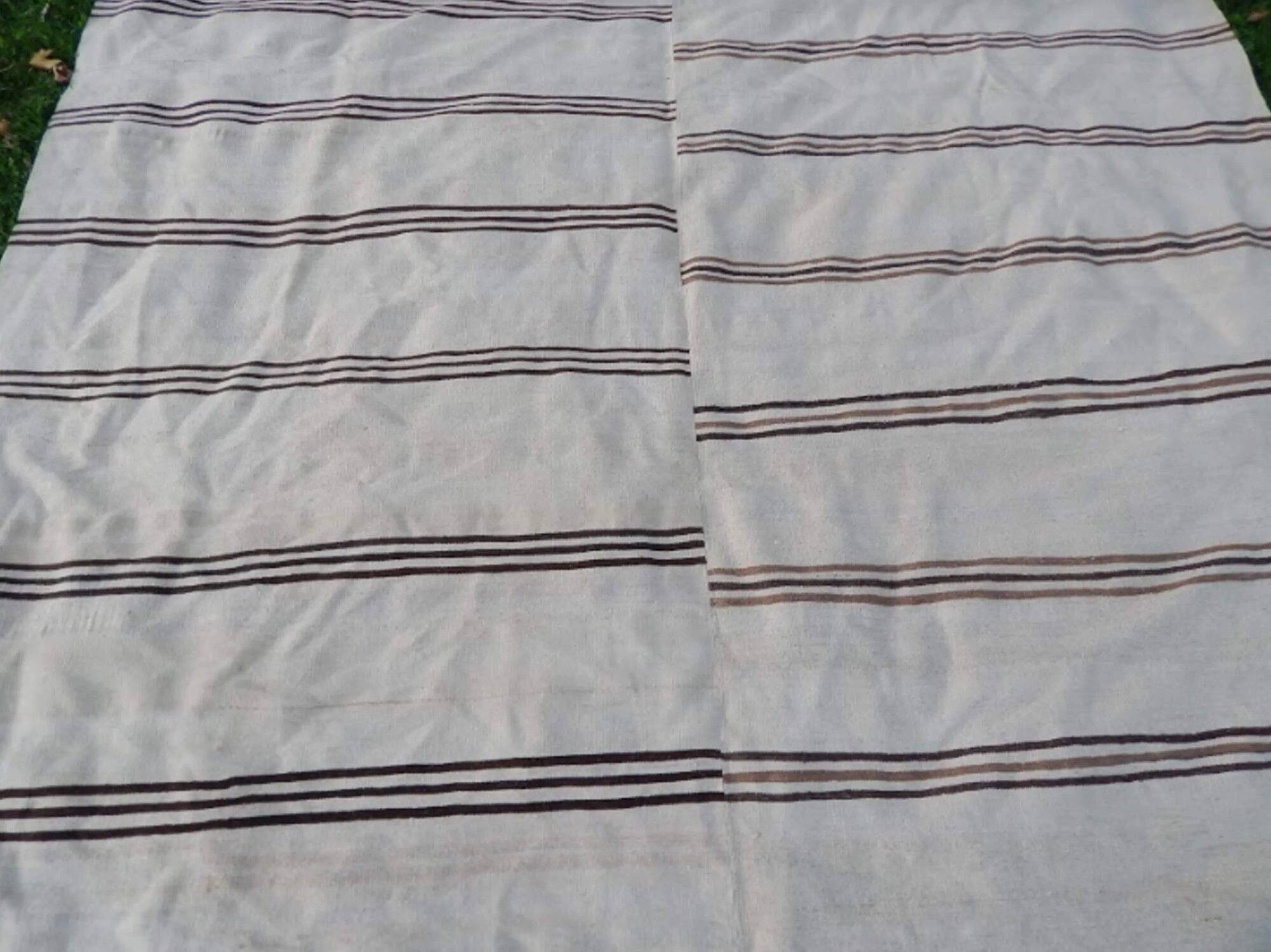 Tapis Kilim turc vintage tissé main
