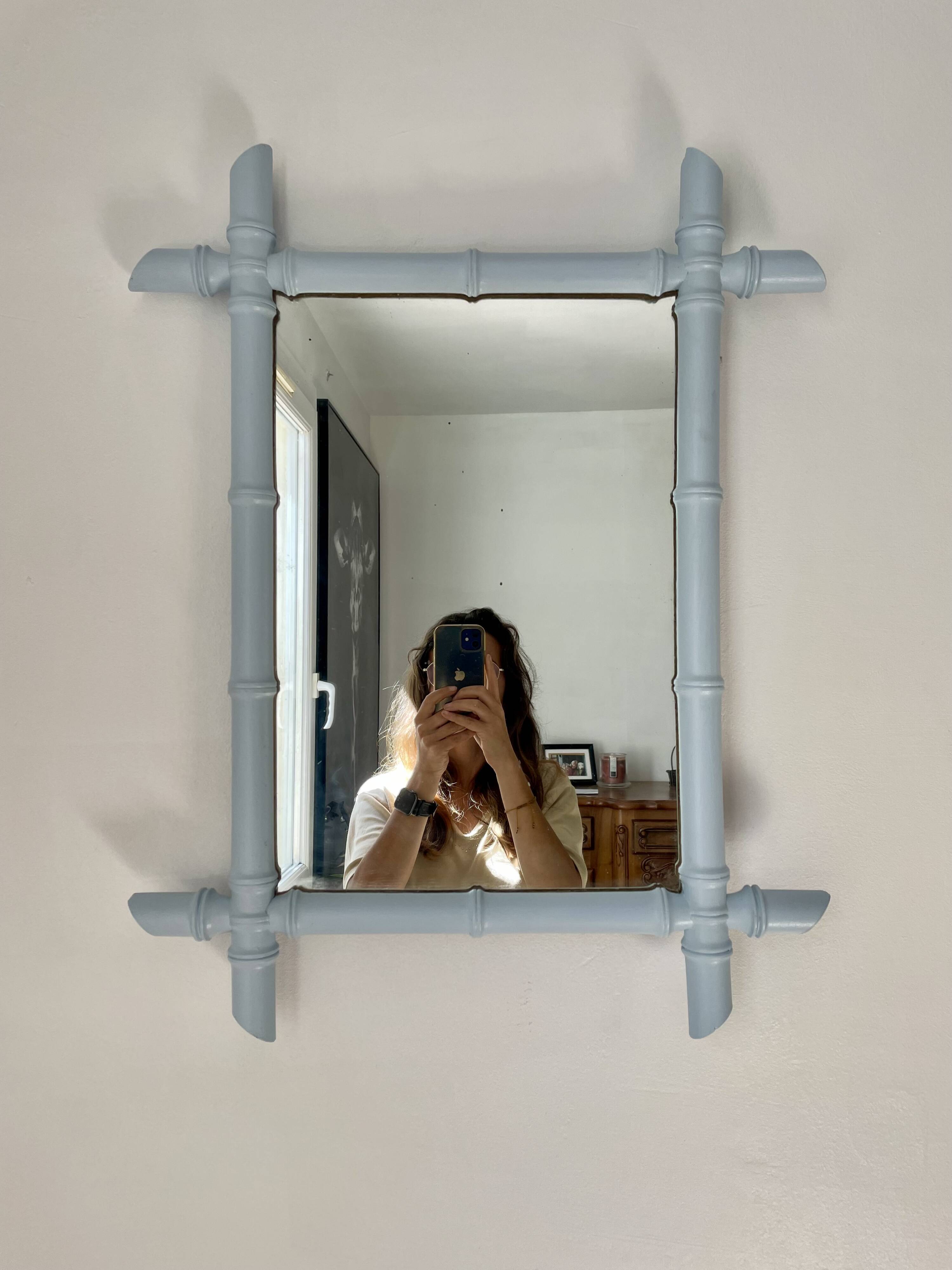 Bamboo mirror