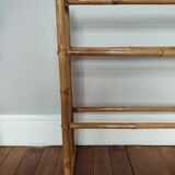 Bamboo towel rack
