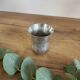 Silver-plated metal timbale
