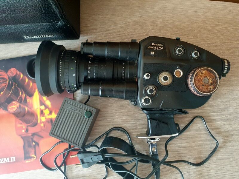 Camera Beaulieu 4008 ZM II - In his bag - 1970